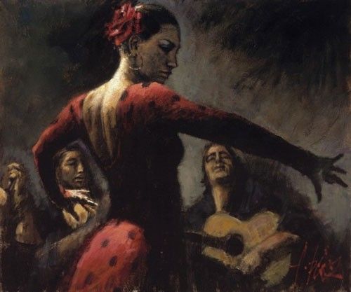 Flamenco Dancer sttabladoflmcoii